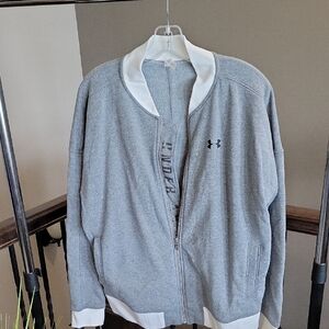 Under Armour Gray Zip-Up Jacket
